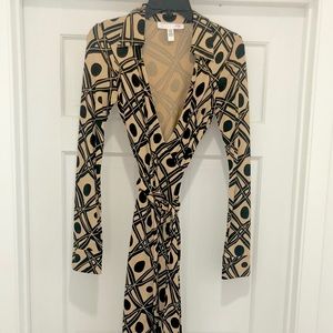 Diane von Furstenberg Jeanne Vintage wrap Dress